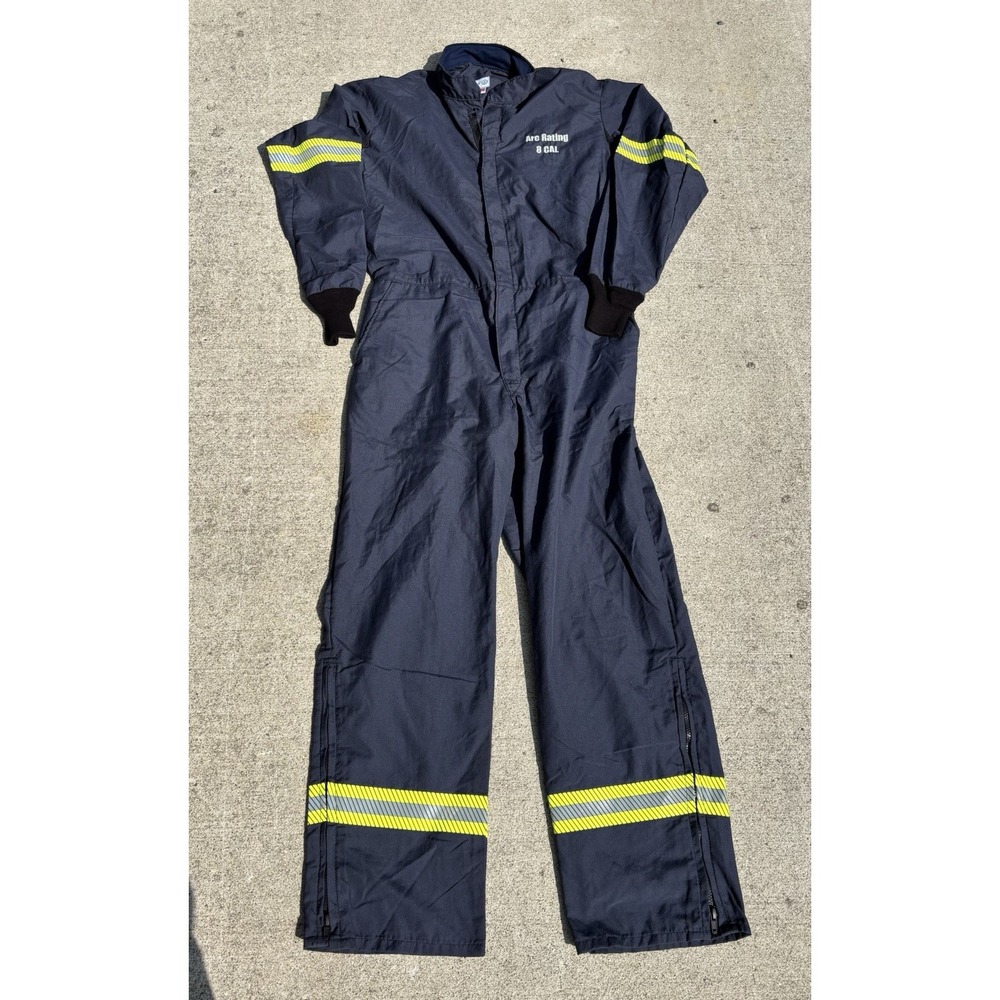 National Safety Apparel 8 CAL Coveralls Mens XL C88UJSM32 ENESPRO Workwear